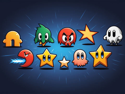 Cartoons cursor trails
